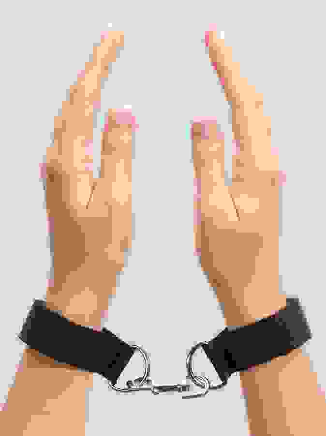 BASICS Wrist Cuffs, Black, hi-res